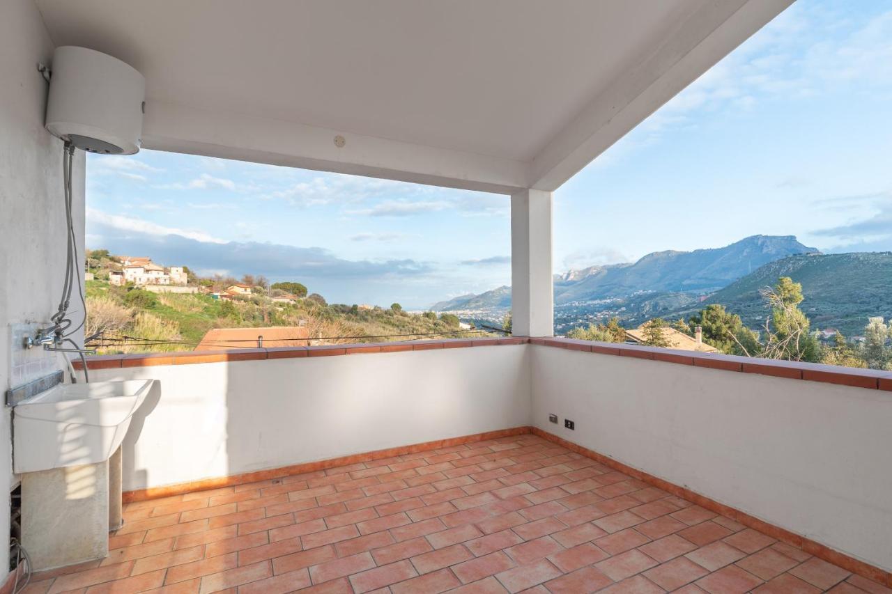 Appartamento In Villa Marlory Monreale Eksteriør bilde